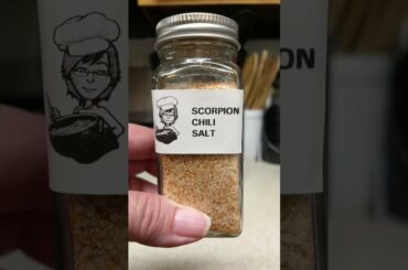 Homemade Scorpion Chili Salt #shorts
