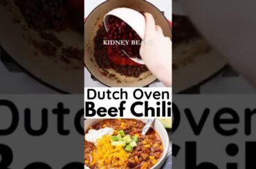 The Best Beef Chili #shorts