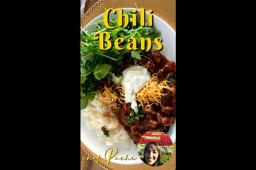 THE ORIGINAL CHILI BEANS Recipe in MINUTES by CHEF PACHI #shorts