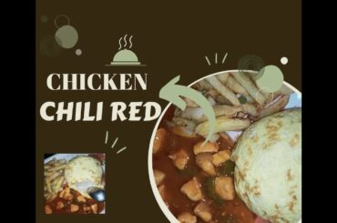 How to make chicken chili at home #chickenrecipe #chickenchili