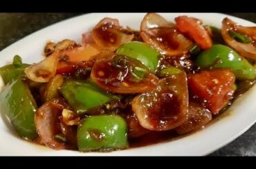 Chilli Garlic Capsicum/ Shimla Mirch Recipe (Aparna’s MAGIC episode 239)