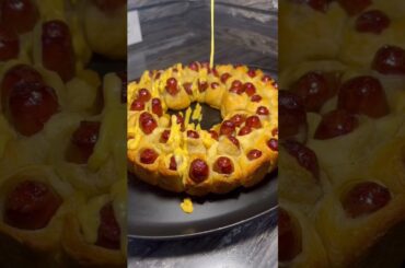 Chili Cheese Dogs make the best appetizers! #shorts #appetizer #chili #recipe