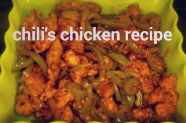 Chinese chicken chili recipes/chicken chili's /healthy receipe #healthylifebygsk #chilichickenrecipe