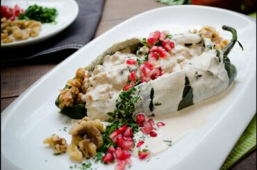 Chili's En Nogada Delicious recipe (Mexican Dish)