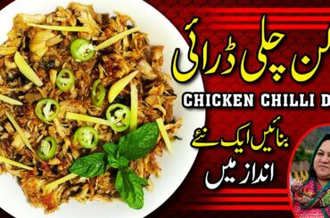 Chili Chicken Dry Easy Recipe | Chicken Chili Dry Easy Recipe | Dry Chilli Chicken Recipe Chinese