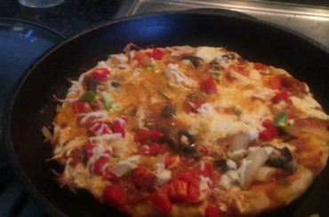 Vegan pizza recipe , everything perfectly made !