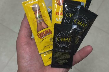 I don't get health benefits at work but I do get free hot sauce