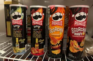 Still trying to find the elusive third Hot Ones Pringles.