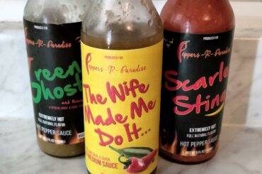Some awesome sauces I found that are locally produced and bottled