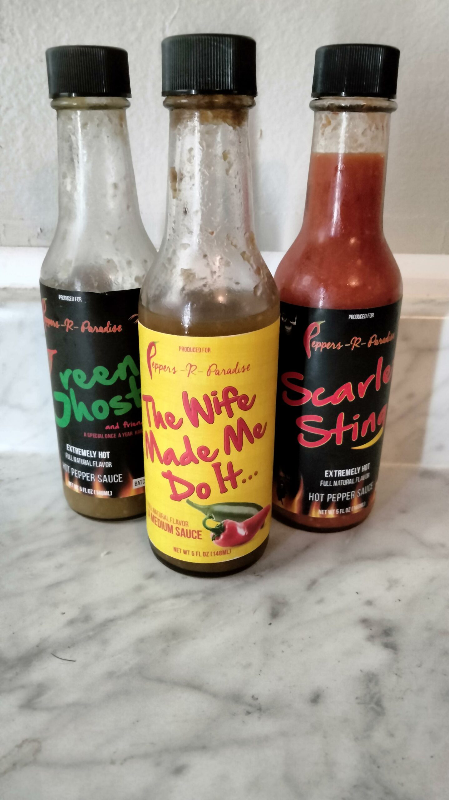 Some awesome sauces I found that are locally produced and bottled