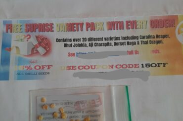 free surprise variety pack.