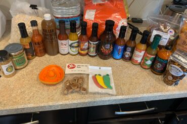 Got a solid haul from the Fiery Foods Festival in Columbus, OH!