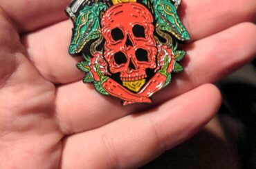 Ate the "spiciest" burger in Australia, I'm suffering now, but at least I got a cool keychain