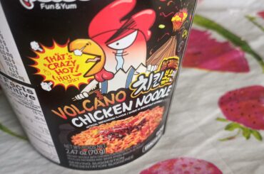 Volcano chicken noodle was ok. Definitely not close to Buldak's in terms of flavor or spice