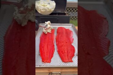 Green Chile Salmon Pinwheels Recipe | Over The Fire Cooking by Derek Wolf