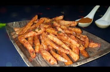 Crispy and spicy chilli fries| Easy and tasty Fries recipe| Chilli fries recipe|Special  fries