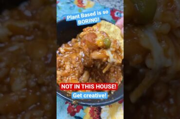 This White Bean Chili Stew with Daiya Shreds and Nacho Chips is the BEST meal ever!