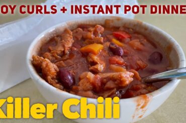 Killer Chili with Soy Curls by Jill McKeever