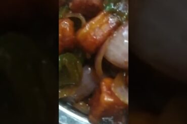 restaurant style chilli paneer/cheese chilli#kaur recipe