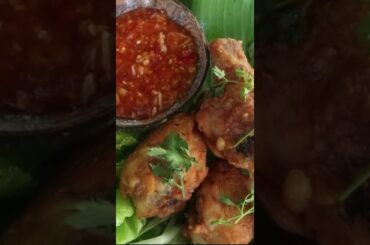 cook and eat yummy crispy chicken with chili sauce very delicious  Cooking Skills #shorts 1