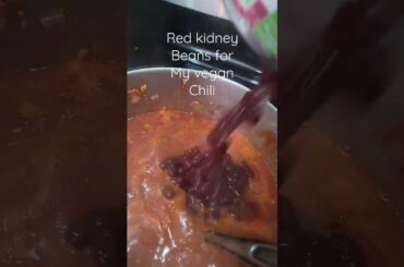 Vegan Chili #laborday #shorts #short