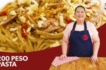 How To Make A 200-Peso Pasta (Tuna Chili Garlic Pasta) | 30-Minute Sulit Meal Hack