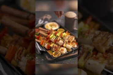 Chili & lime island-style hake kebabs | Sea Harvest recipes #SHORTS