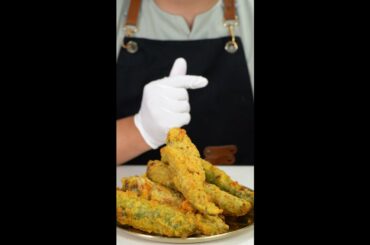 Korean deep fried chili#shorts