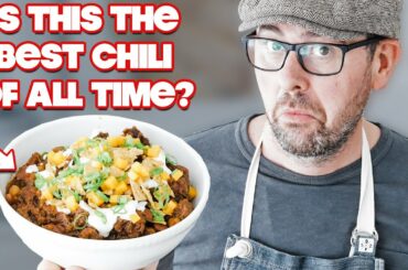 I Made THE MOST Flavorful Chili in Existence!
