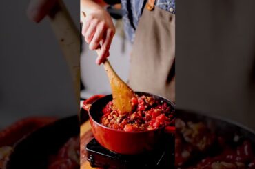 Chili should have beans in it. There I said it!