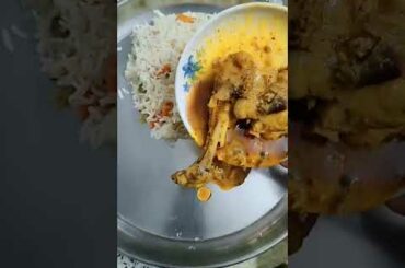 What I Eat In A Day// Chili Fish, Chicken Do pyaza, Fried Rice//#shorts #shortvideo #ytshorts