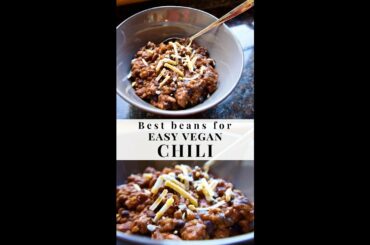 Best beans for chili recipe - get ready for football season! #shorts