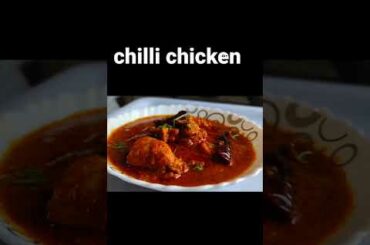 chili chicken recipe,chicken curry #shorts