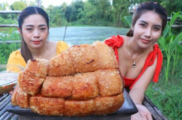 Pork crispy with chili sauce cook and eat recipe