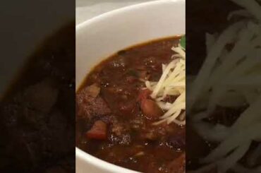 Smoked Brisket Chili | Leftover  Smoked Brisket