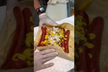 Would you try a CHILI CHEESE DOG BURRITO? From Burrigo in Las Vegas
