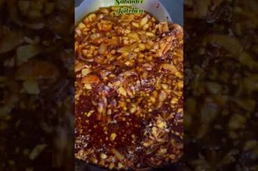 Seasoned Chili Garlic Oil Recipe #shorts