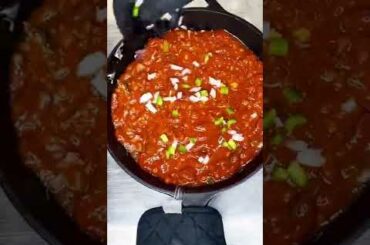 Smoked Chili Cheese Brisket dip. #foryou #foryourpage #bbqtiktok #smok