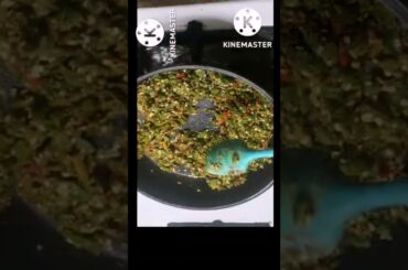 Green Chili Recipe | Green Chili Fry #shorts #youtubeshorts #trending