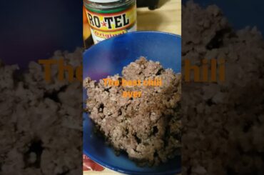 quick but the best tasting chili you Never had