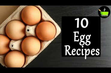 10 Best Egg Recipes | Easy Anda Recipes | Quick & Easy Dinner Recipes | 10 egg recipes for dinner