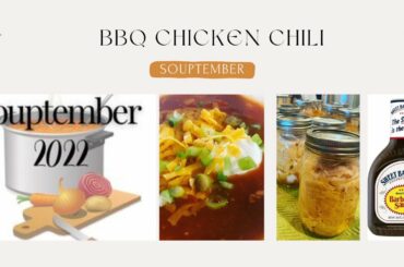 BBQ Chicken Chili // Souptember// Jeni Gough