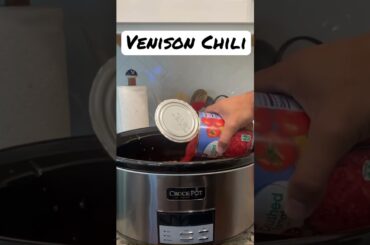 Venison Chili Recipe!  #howtocook #venison #wildgamerecipe #cookingvenison #chili #howtocookvenison