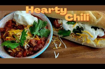 Easy Ground Beef Chili Recipe #chili #beans #food