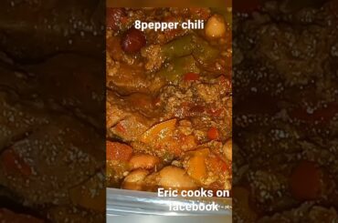 8 pepper chili #cooking #chili #goodfood #fyp