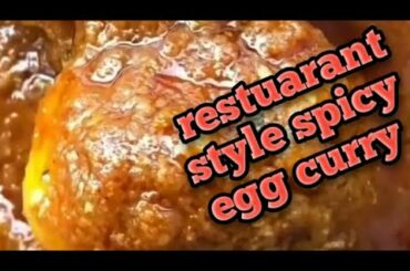 restuarant spicy egg chili recipe # spicy egg curry # egg curry # shots # YouTube shots