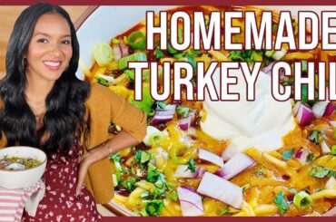 Turkey Chili | In the Kitchen with Lizzy