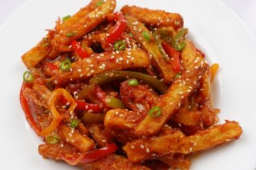 Spicy Chilli Potato Recipe By Recipes Of The World