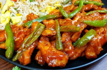 Chilli Chicken Dry Restaurant Style Recipe by Aqsa's Cuisine, Chinese Recipes, Dry Chicken Chilli