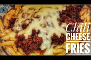 How to Make CHEESY CHILI CHEESE FRIES Recipe.